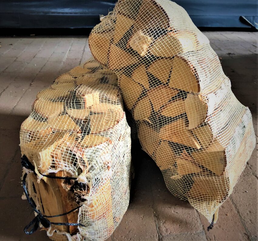 Kuiv küttepuu sanglepp 40L kotis